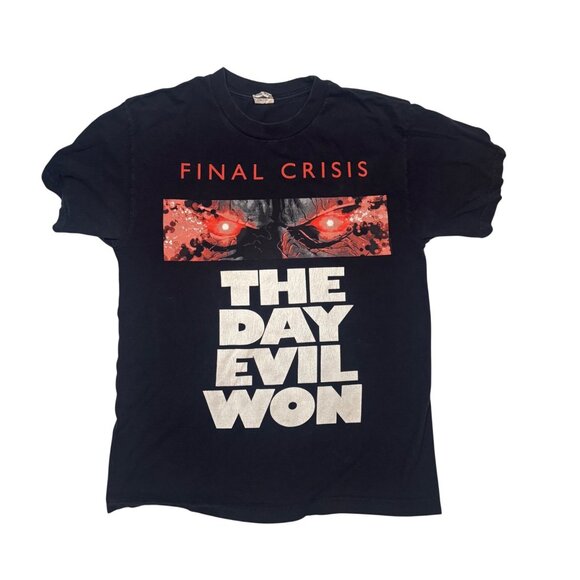 AEST Other - Final Crisis Graphic T-Shirt The Day Evil Won M Black